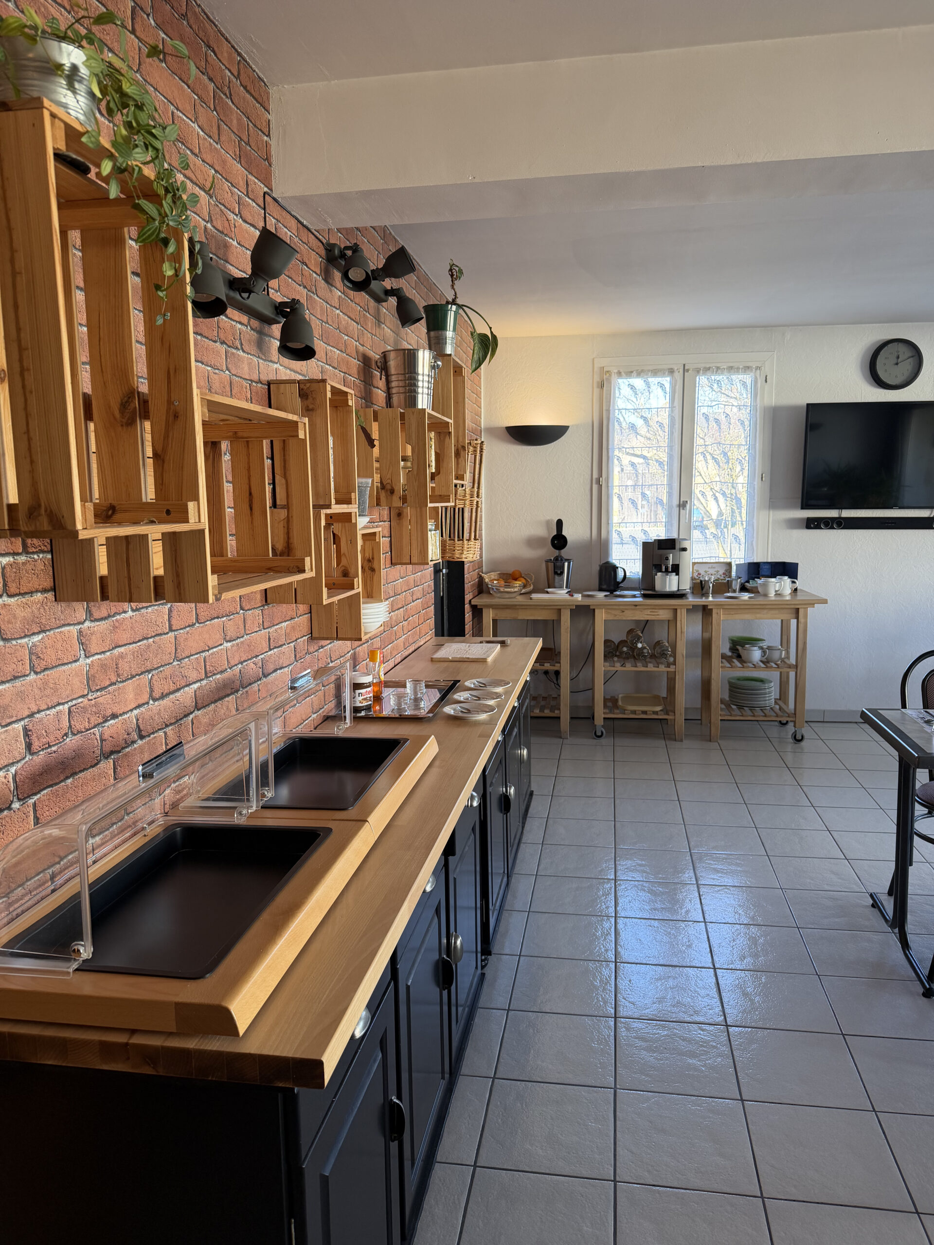 Buffet petit déjeuner